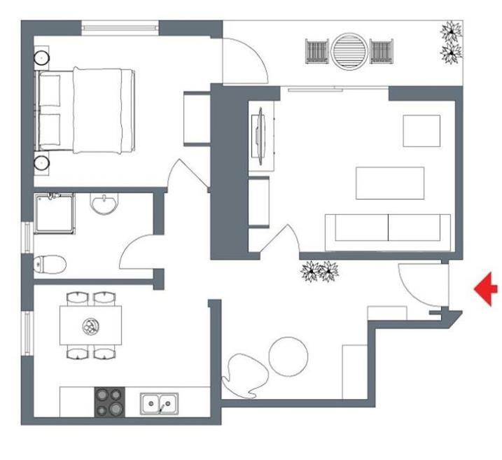 Appart Aux Deux Colombes Avec Balcon Et Garage Pamiers Esterno foto
